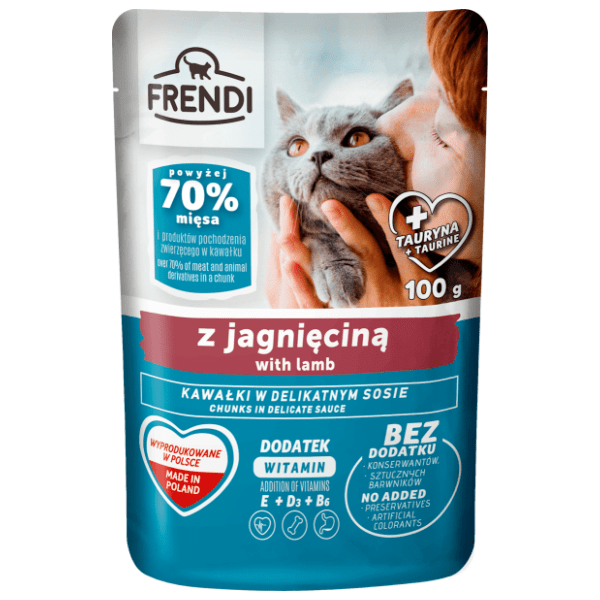 FRENDI hrana za mačke jagnjetina 100g
