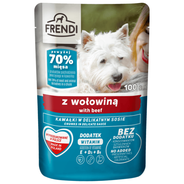 FRENDI hrana za pse govedina 100g