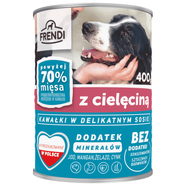 FRENDI hrana za pse teletina 400g