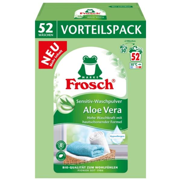 FROSCH Aloe vera deterdžent za veš 52 pranja (3,4kg)