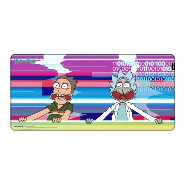 FS HOLDING podloga za miša Rick And Morty Glitched XL