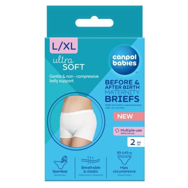 Gaćice za pre i posle porođaja CANPOL BABIES L/XL 2kom