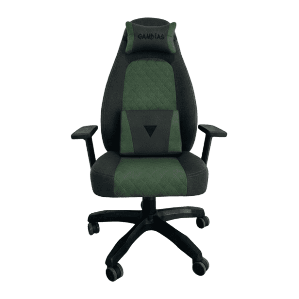 GAMDIAS ZELUS E4 Weave gejmerska stolica zelena
