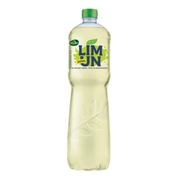 Gazirana voda MOJ DAN limun i zova 1,5l