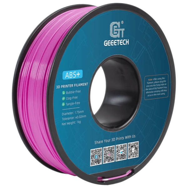 GEEETECH ABS+ 1,75 mm Pink 3D filament