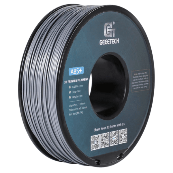 GEEETECH ABS+ 1,75 mm Silver 3D filament