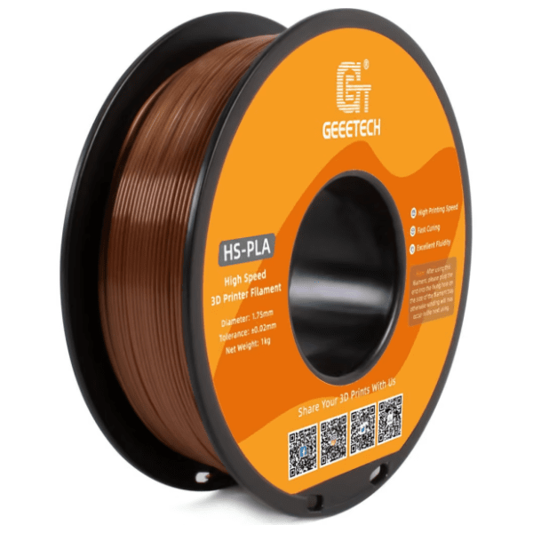 GEEETECH HS-PLA 1,75 mm Brown 3D filament
