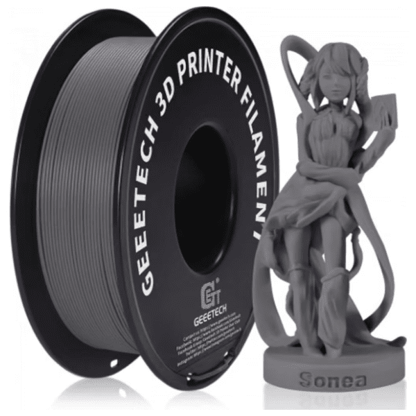 GEEETECH Matte PLA 1,75 mm Dark Grey 3D filament