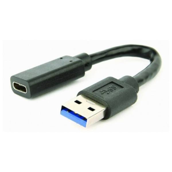 GEMBIRD adapter USB-A 3.1 (m) na USB-C (ž) A-USB3-AMCF-01 crni