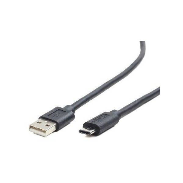 GEMBIRD kabl USB-A 2.0 na USB-C (m/m) CCP-USB2-AMCM-10 crni