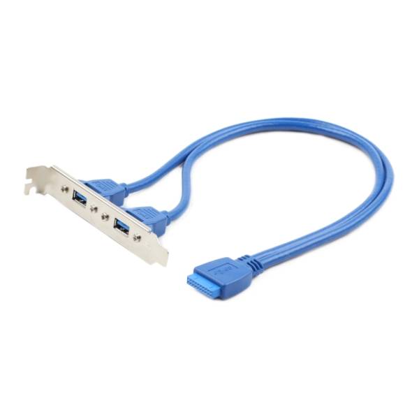 GEMBIRD kabl USB CC-USB3-RECEPTACLE Dual USB 3.0 on bracket