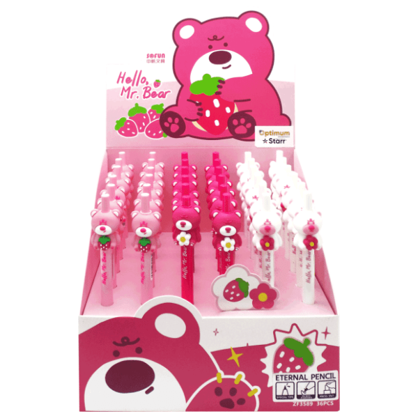Grafitna olovka OPTIMUM hello mr bear 1kom