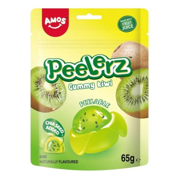 Gumene bombone AMOS Peelerz kiwi 65g