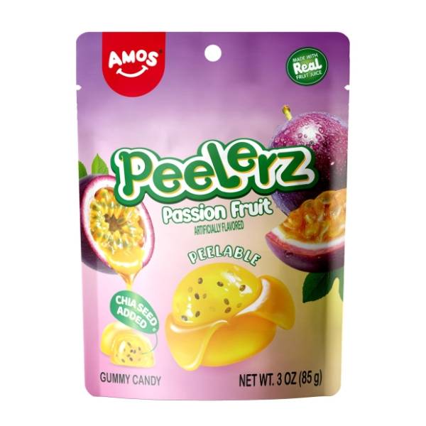 Gumene bombone AMOS Peelerz passion fruit 65g