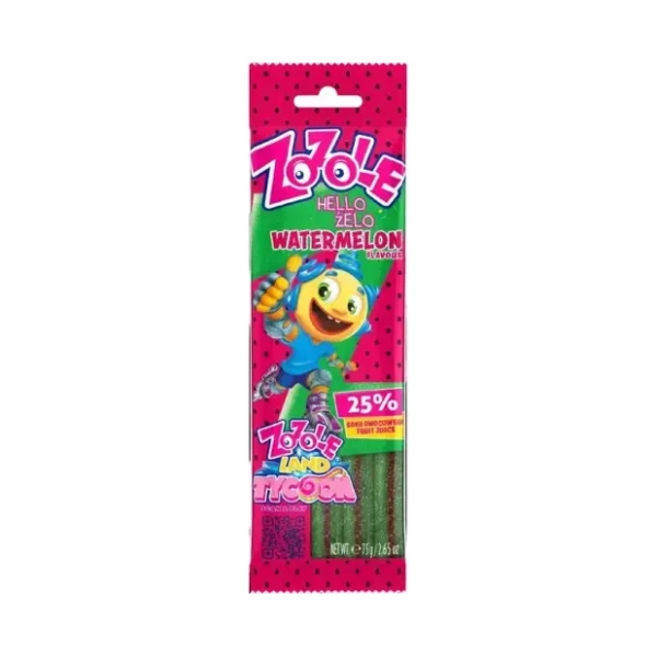 Gumene trakice ZOZOLE watermelon 75g