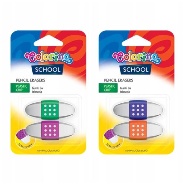 Gumica COLORINO sa plastičnim držačem 2kom