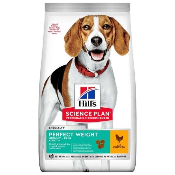 HILL'S Science Plan adult medium perfect weight piletina 2kg