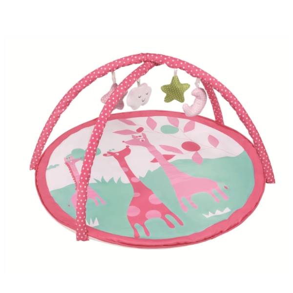 HK MINI gimnastika za bebe Žirafa roze