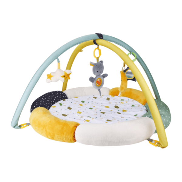 HK MINI gimnastika za bebe žuto-plava