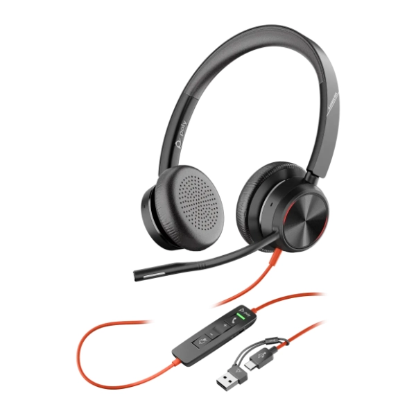POLY slušalice Blackwire 8225 Hibrid ANC
