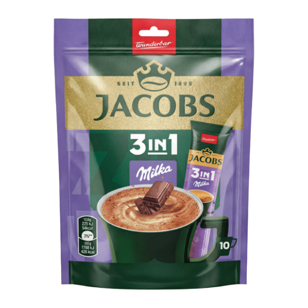Instant kafa JACOBS Milka 3u1 10x12,4g