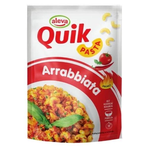 Instant pasta QUIK Aleva arrabbiata 60g