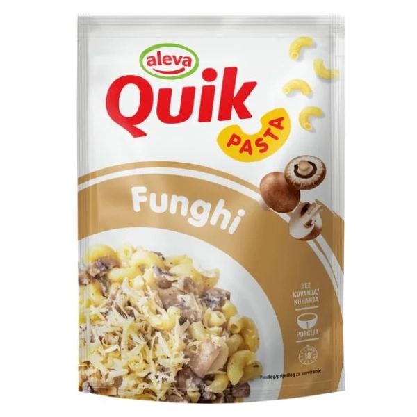Instant pasta QUIK Aleva funghi 60g