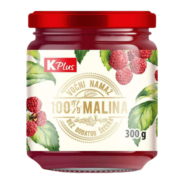 K PLUS 100% voćni namaz od maline 300g