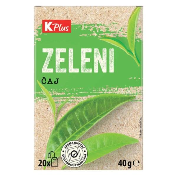 K PLUS zeleni čaj 40g