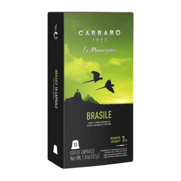 Kapsule CARRARO Brasile Arabica 100% 10kom