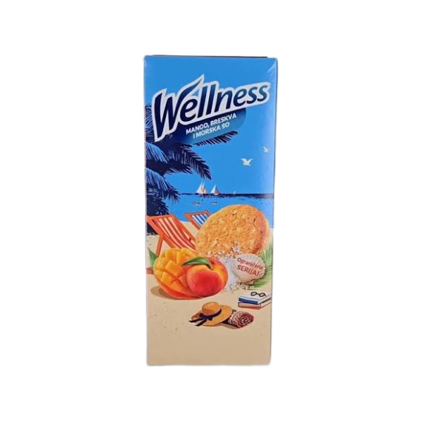 Keks WELLNESS mango breskva i morska so 210g
