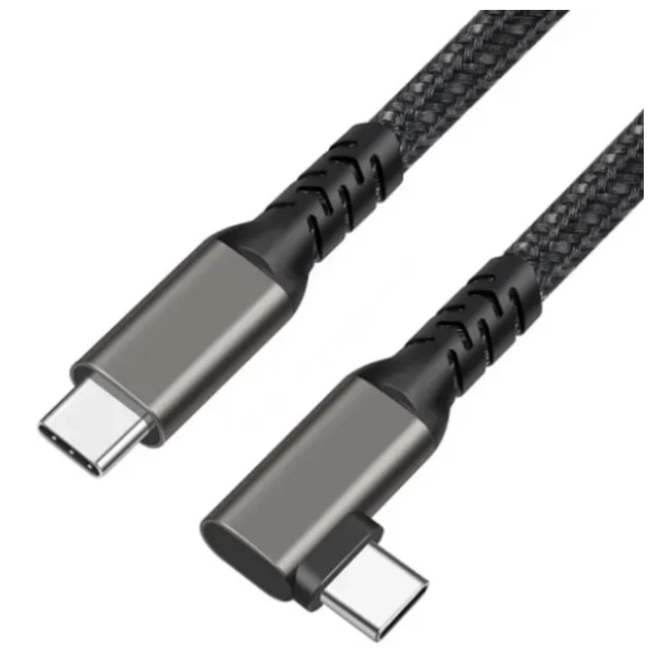 KETTZ kabl USB-C 3.2 4K 60Hz 100W (KT-USBC070) ugaoni 1m