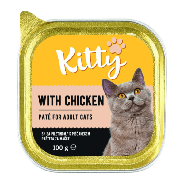 KITTY pašteta za mačke piletina 100g