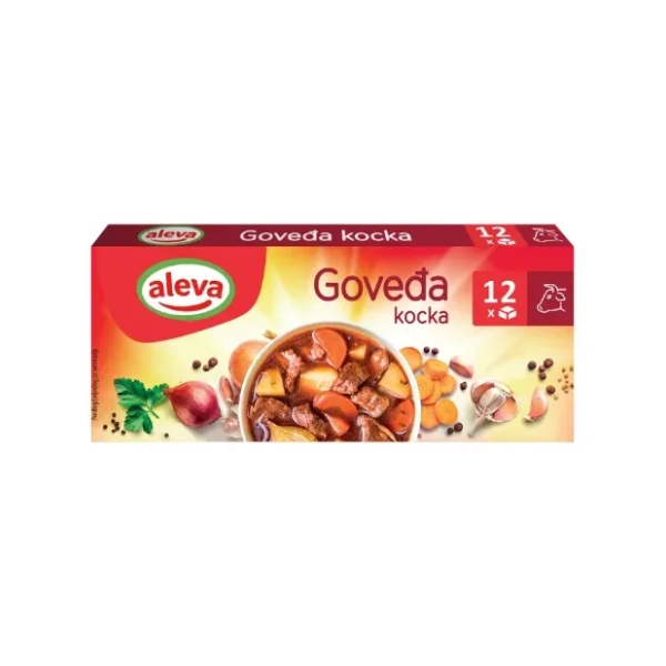 Kocka za supu ALEVA goveđa 120g