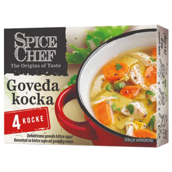 Kocka za supu SPICE CHEF goveđa 40g