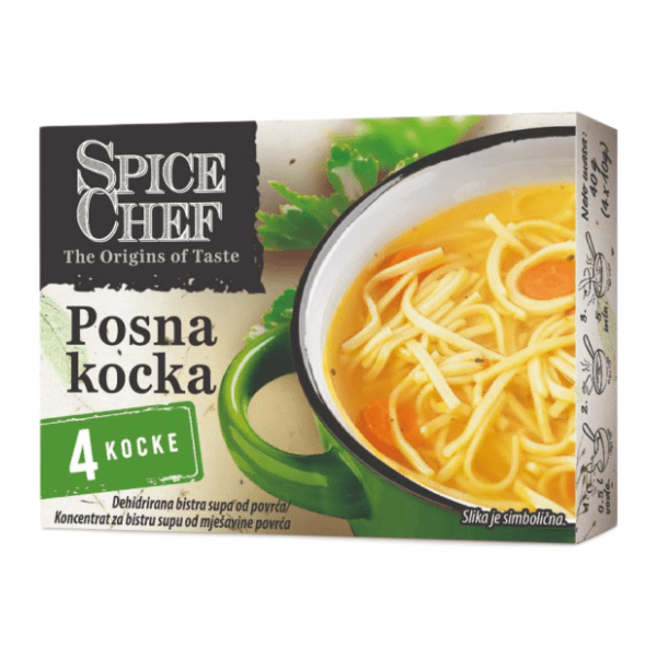 Kocka za supu SPICE CHEF posna 40g