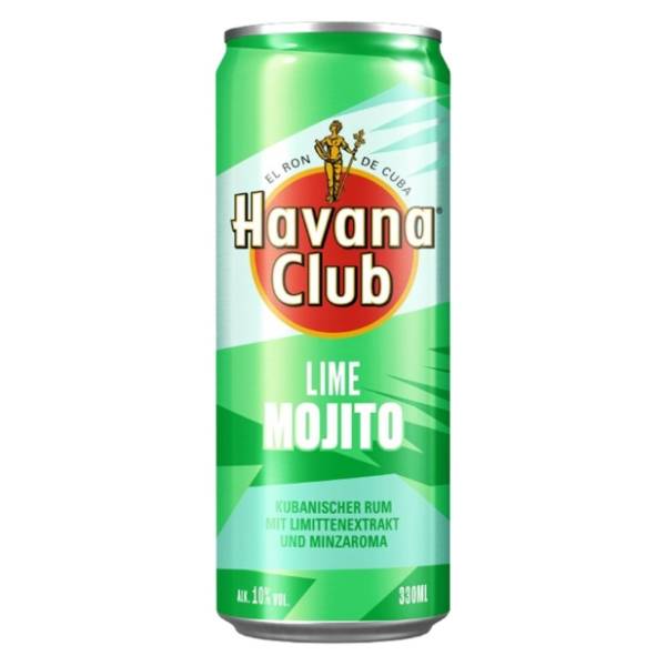 Koktel HAVANA CLUB Lime mojito can 0,25l