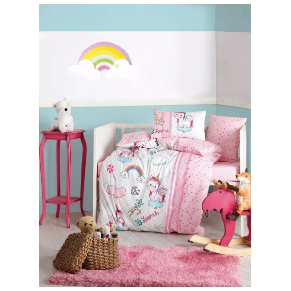 L`ESSENTIEL MAISON posteljina za bebe Unicorn 100 x 150 cm
