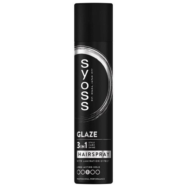Lak za kosu SYOSS Glaze 3u1 300ml