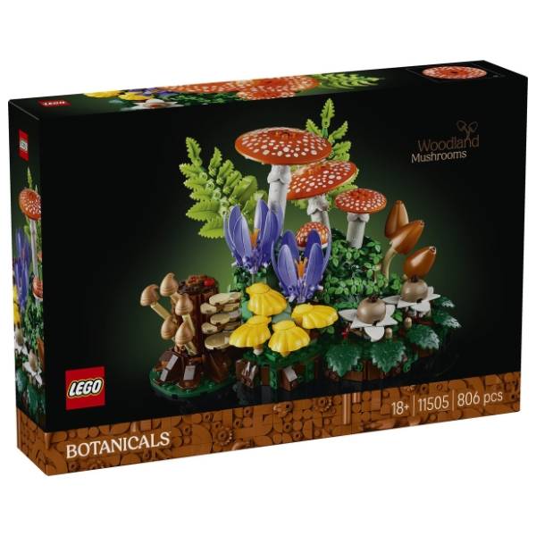 LEGO Botanical Collection šumske pečurke 11505