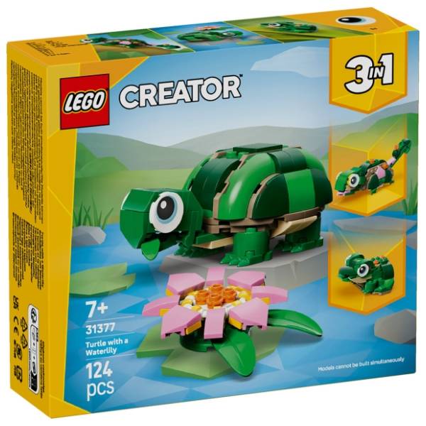 LEGO Creator 3u1 kornjača i cvet lokvanja 31377