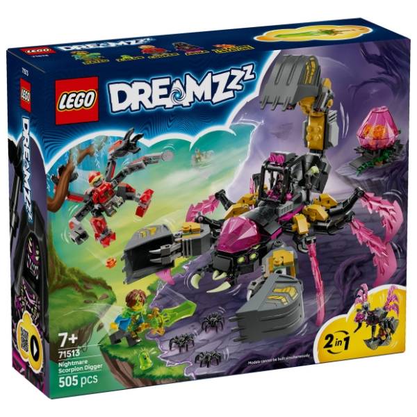 LEGO DREAMZzz košmarni škorpion kopač 71513