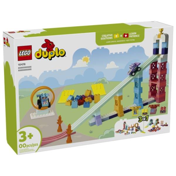 LEGO DUPLO kreativne rampe sa vozilima 3u1 10478