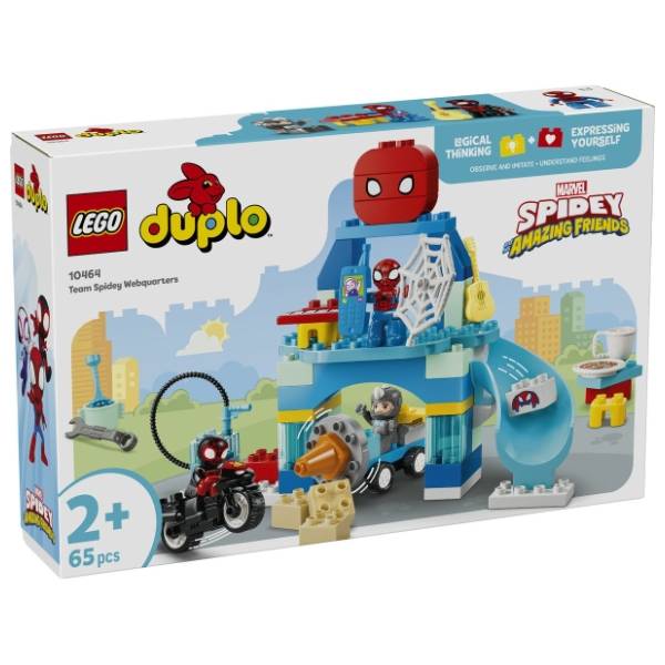 LEGO DUPLO mrežni štab Spajdijeve družine 10464