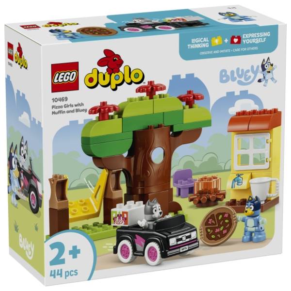 LEGO DUPLO štand za picu sa Mafin i Blui 10469