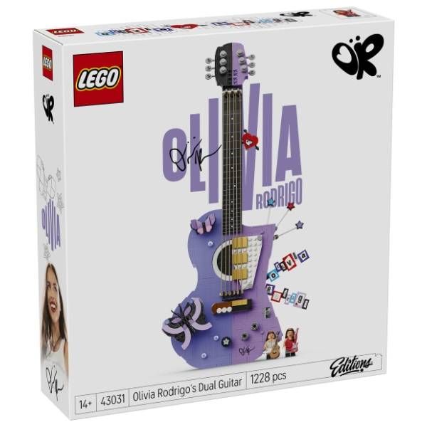 LEGO Editions dvojna gitara Olivije Rodrigo 43031