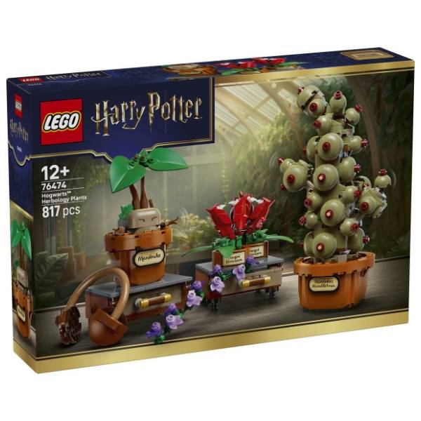 LEGO Harry Potter Hogvorts biljke iz herbologije 76474