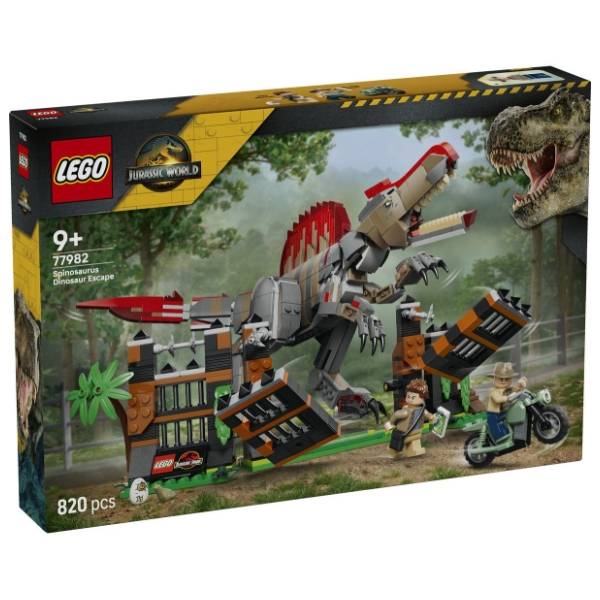 LEGO Jurassic World bekstvo Spinosaurusa 77982