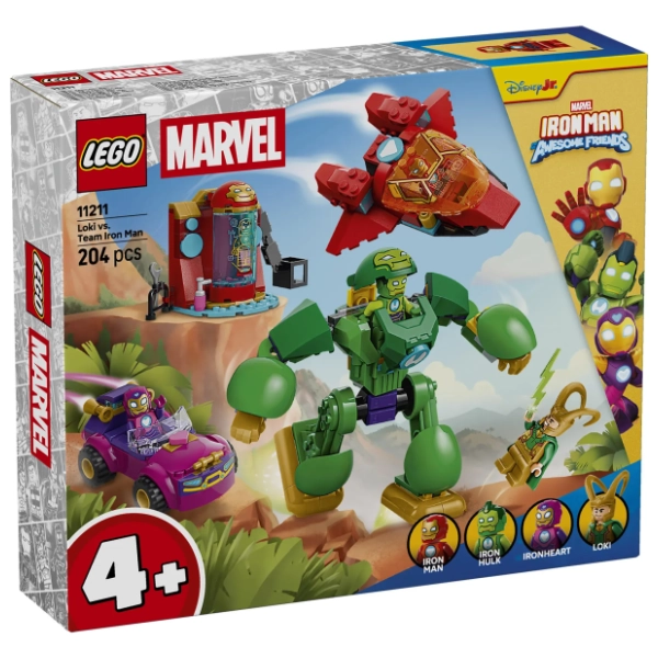 LEGO Marvel Loki protiv Ajronmenovog tima 11211