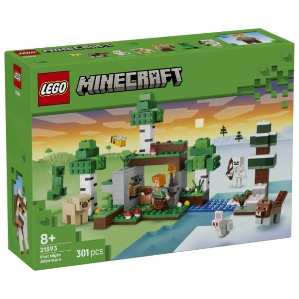 LEGO Minecraft avantura prve noći 21593